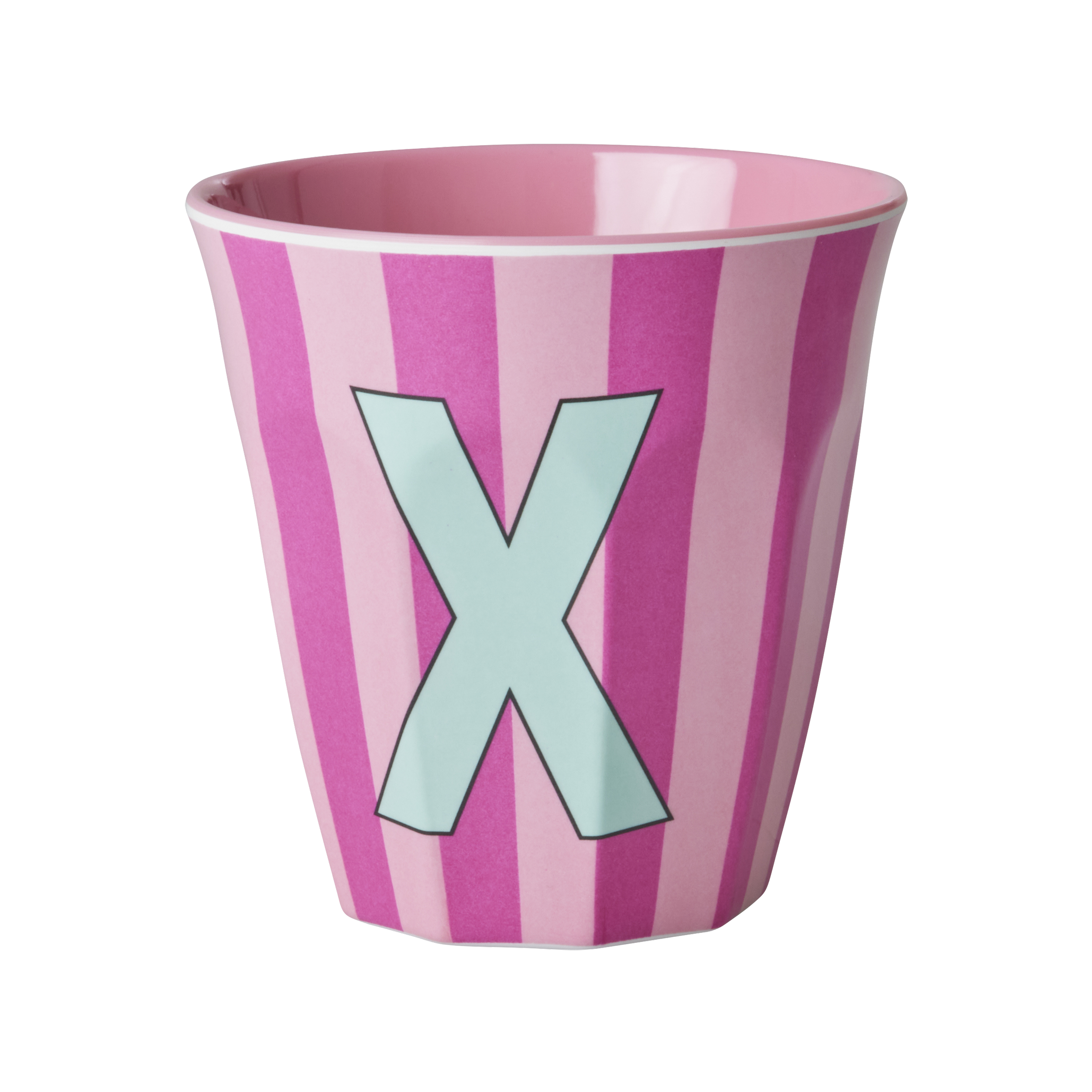Melamine Alfabet kop, pink mix - 250 ml.